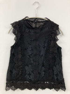clear/クリア/Tシャツ/カットソー/トップス/ブラック/F