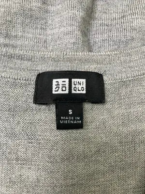 UNIQLO/ユニクロ/ニット/セーター/トップス/グレー/S