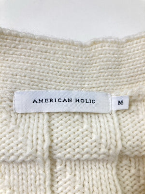 AMERICAN HOLIC/アメリカンホリック/カーディガン/ボレロ/トップス/ホワイト/M