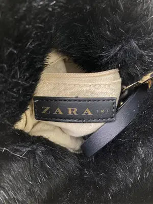 ZARA/ザラ/ハンドバッグ/バッグ/ブラック