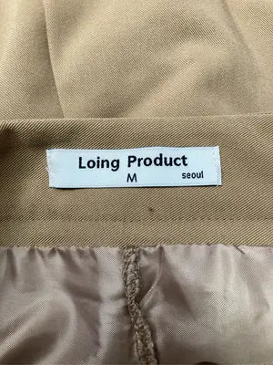 Loing Product/ショート/ミニスカート/スカート/ベージュ/M