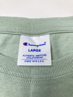 CHAMPION/チャンピオン/シャツワンピース/ワンピース/ドレス/ライトグリーン/L