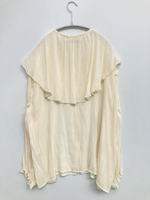 シャツ/ブラウス/トップス/アイボリー/F