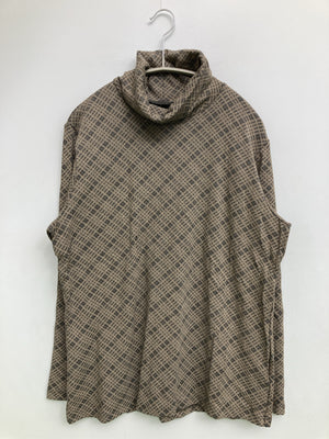 CLOSSHI/クロッシー/Tシャツ/カットソー/トップス/グレー/3L