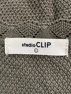 studio CLIP/スタジオクリップ/ノースリーブ/トップス/カーキ/L