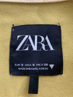 ZARA/ザラ/シャツ/ブラウス/トップス/イエロー/S