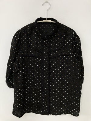 earth music&ecology/アースミュージックアンドエコロジー/シャツ/ブラウス/トップス/ブラック/F