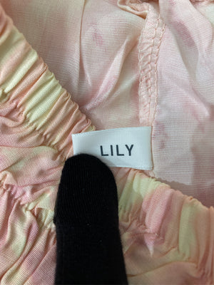 Lily/リリー/スラックス/パンツ/ピンク