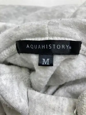 AQUAHISTORY/パーカー/トップス/グレー/M
