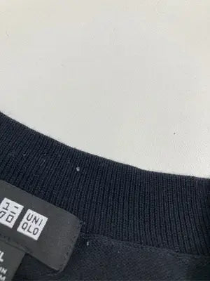 UNIQLO/ユニクロ/ニット/セーター/トップス/ブラック/XL