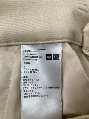 UNIQLO/ユニクロ/スラックス/パンツ/ベージュ/M