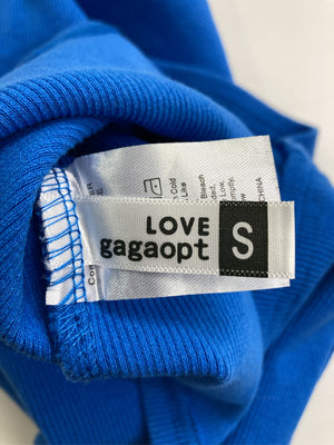 LOVE gagaopt/ワンピース/ワンピース/ドレス/ブルー/S
