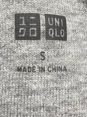 UNIQLO/ユニクロ/パーカー/トップス/グレー/S