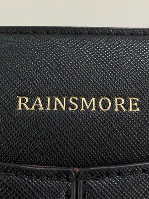 RAINSMORE/トートバッグ/バッグ/ブラック