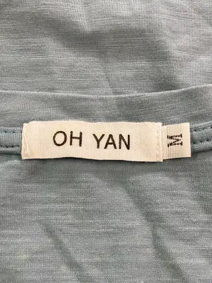 OH YAN/Tシャツ/カットソー/トップス/ブルー/M