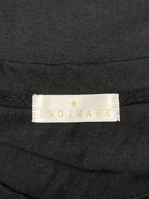 INDIMARK/Tシャツ/カットソー/トップス/ブラック