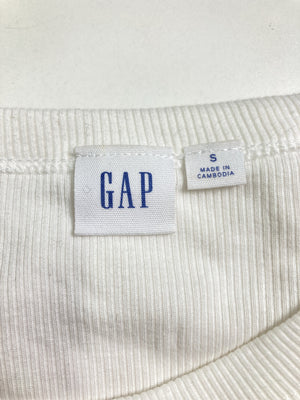 GAP/ギャップ/Tシャツ/カットソー/トップス/ホワイト/S