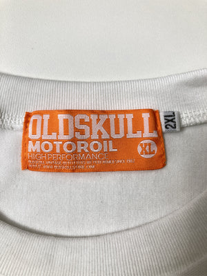 OLD SKULL/Tシャツ/カットソー/トップス/ホワイト/2XL