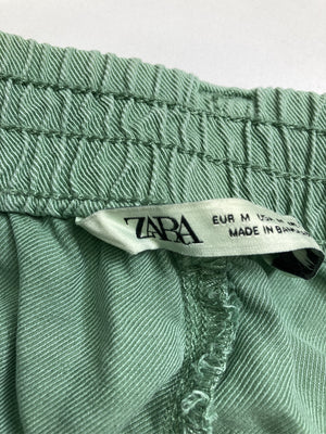 ZARA/ザラ/チノパンツ/パンツ/グリーン/M