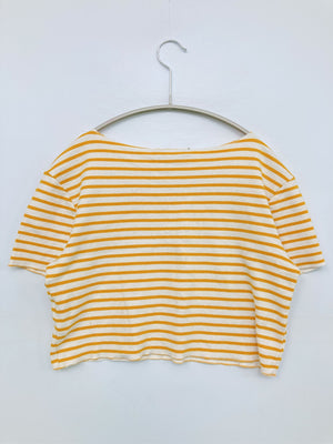 ZARA/ザラ/Tシャツ/カットソー/トップス/イエロー/L