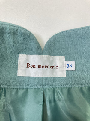 Bon mercerie/ボンメルスリー/ショート/ミニスカート/スカート/ライトグリーン/38