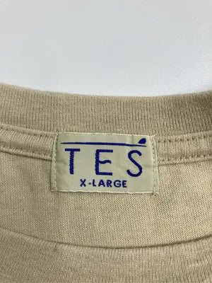 TES/テス/Tシャツ/カットソー/トップス/ベージュ/X-LARGE