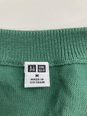 UNIQLO/ユニクロ/カーディガン/ボレロ/トップス/グリーン/M