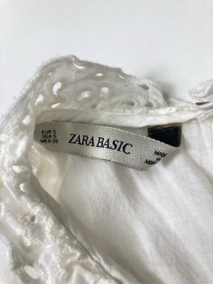 ZARA/ザラ/シャツ/ブラウス/トップス/ホワイト/EUR S/USA S/MEX 26
