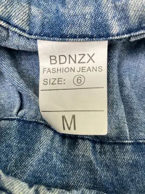 Fashion jeans/ファッションジーンズ/ジャンパースカート/ワンピース/ドレス/ブルー/M