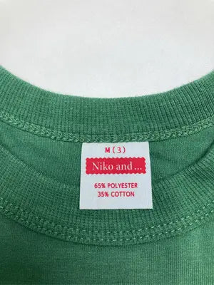 niko and .../ニコアンド/Tシャツ/カットソー/トップス/グリーン/M