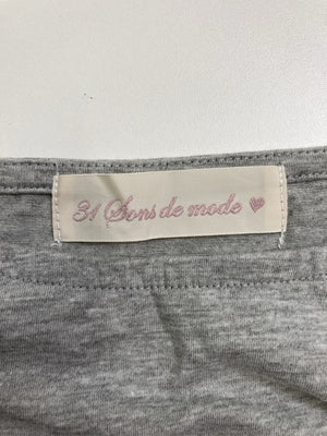 31 Sons de mode/トランテアンソンドゥモード/Tシャツ/カットソー/トップス/グレー/36