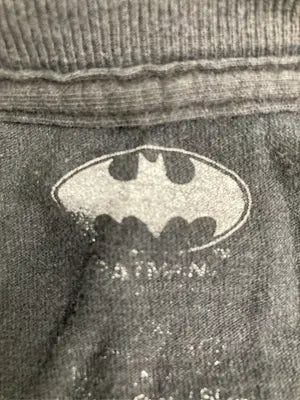 BATMAN/バットマン/Tシャツ/カットソー/トップス/ブラック