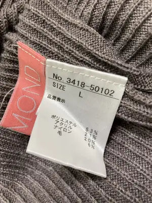 PINK DIAMOND/ニット/セーター/トップス/グレー/L