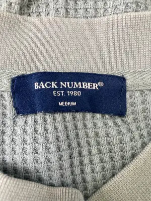 BACK NUMBER/バックナンバー/Tシャツ/カットソー/トップス/グレー/MEDIUM