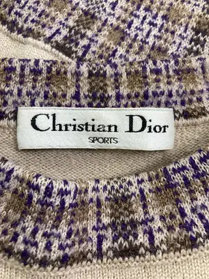 Christian Dior/クリスチャンディオール/ニット/セーター/トップス/ベージュ