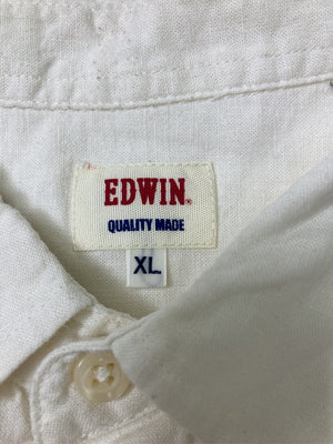 EDWIN/エドウィン/シャツ/ブラウス/トップス/ホワイト/XL