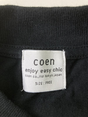 coen/コーエン/ワンピース/ワンピース/ドレス/ブラック/FREE