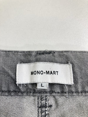 MONO-MART/モノマート/デニムパンツ/パンツ/グレー/L
