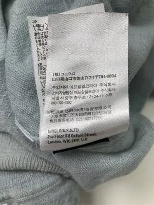 UNIQLO/ユニクロ/ニット/セーター/トップス/スカイブルー/M