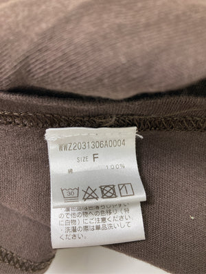 COOPER/クーパー/Tシャツ/カットソー/トップス/ブラウン/F