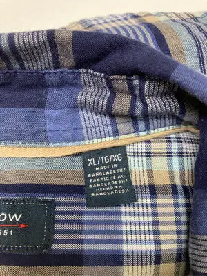 ARROW/アロー/シャツ/ブラウス/トップス/ネイビー/XL