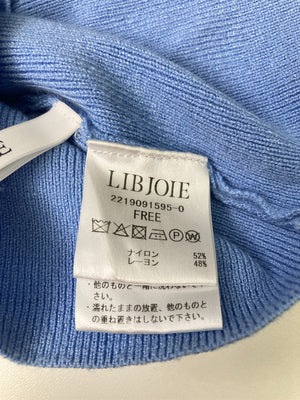 LIBJOIE/リブジョア/ニット/セーター/トップス/ブルー/FREE