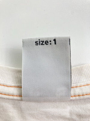 X-GIRL/エックスガール/Tシャツ/カットソー/トップス/アイボリー/1