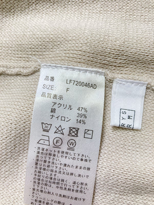 LOWRYS FARM/ローリーズファーム/Tシャツ/カットソー/トップス/ベージュ/F