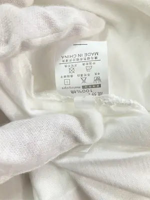Tシャツ/カットソー/トップス/ホワイト/1