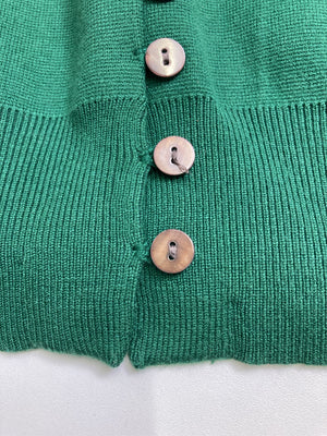 カーディガン/ボレロ/トップス/グリーン/F