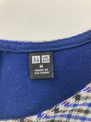 UNIQLO/ユニクロ/ワンピース/ワンピース/ドレス/ブルー/M