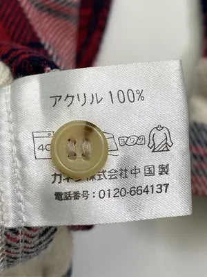 MORE THAN YOU/シャツ/ブラウス/トップス/レッド/Large