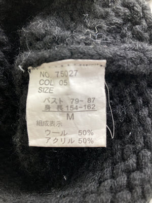 ニット/セーター/トップス/ブラック/M
