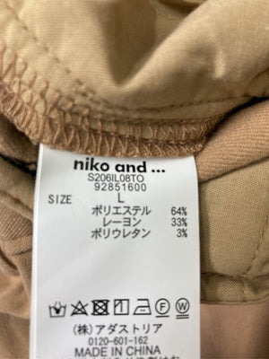 niko and .../ニコアンド/その他パンツ/パンツ/ベージュ/L